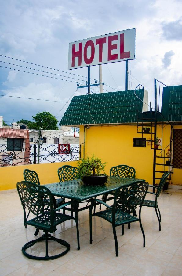 Hotel Villa Angeles 坎佩切 外观 照片